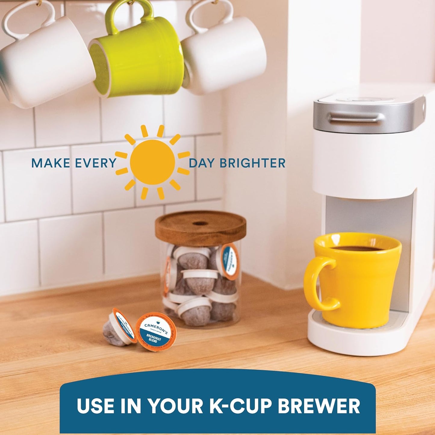 Cameron's Coffee Single Serve Pods, Intense French, 12 Count (Pack of 6)