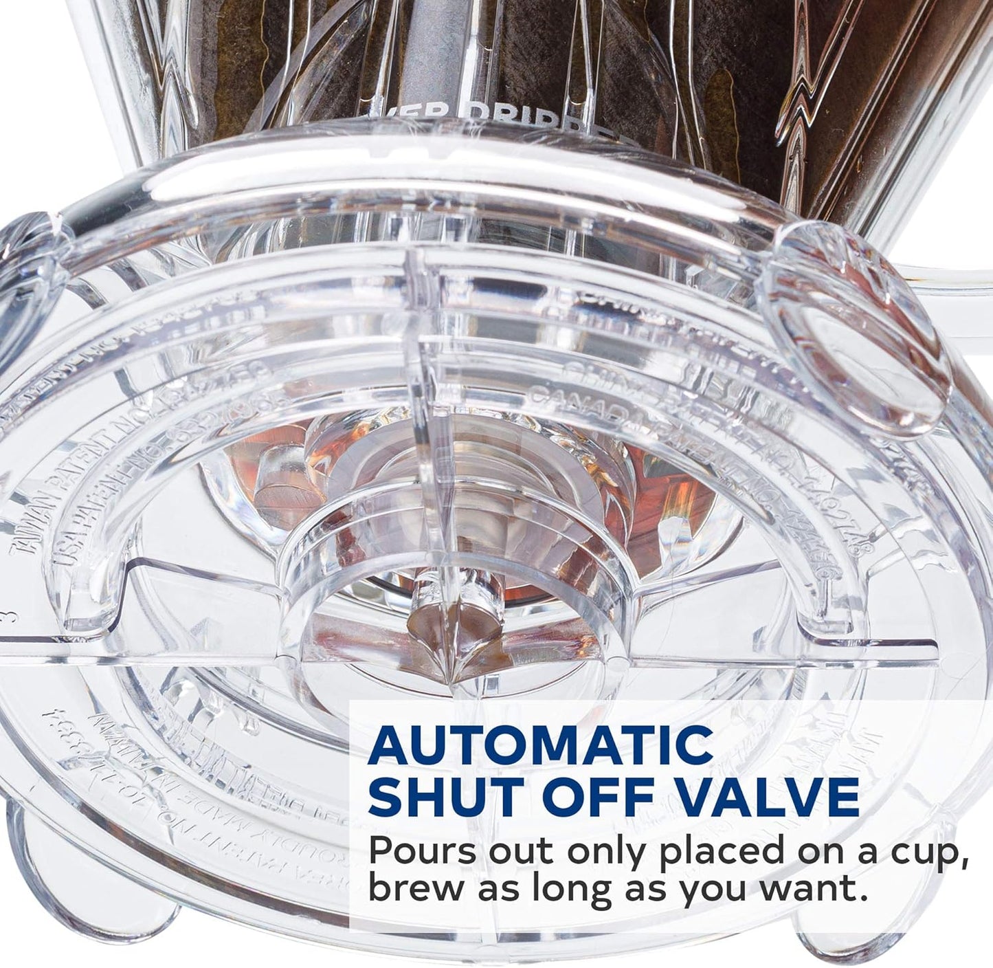Clever Coffee Dripper and Filters, Large 18 oz (Clear)| Barista's Choice | Safe BPA Free Plastic | Includes 100 Filters