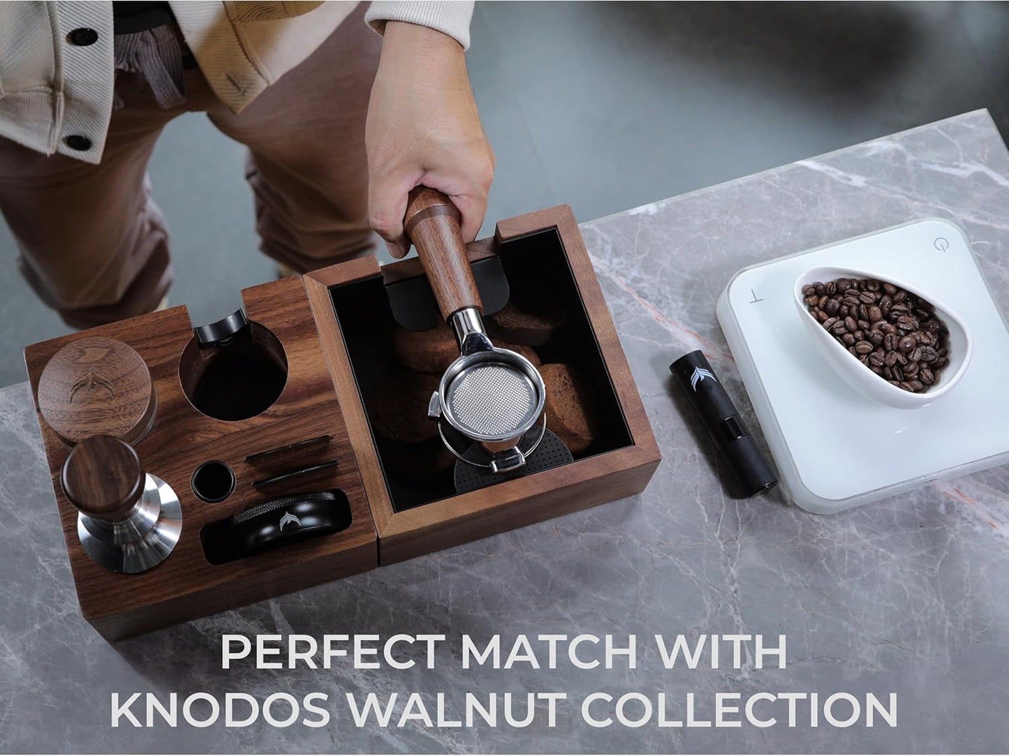 51mm Tamper Calibrated,Auto-Leveling and 30lb Spring Loaded Design Stainless Steel 51 mm Coffee Tamper with Replacement Springs