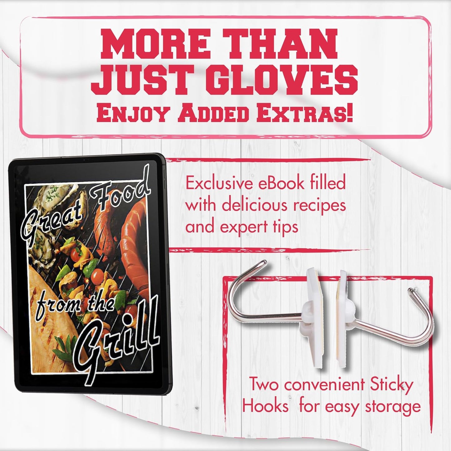 KITCHEN PERFECTION Silicone Smoker Oven Gloves For Women -Extreme Heat Resistant BBQ Gloves -Handle Hot Food Right on Your Smoker Grill Fryer|Waterproof Oven Mitts Grill Gloves |Superior Set+3 Bonuses