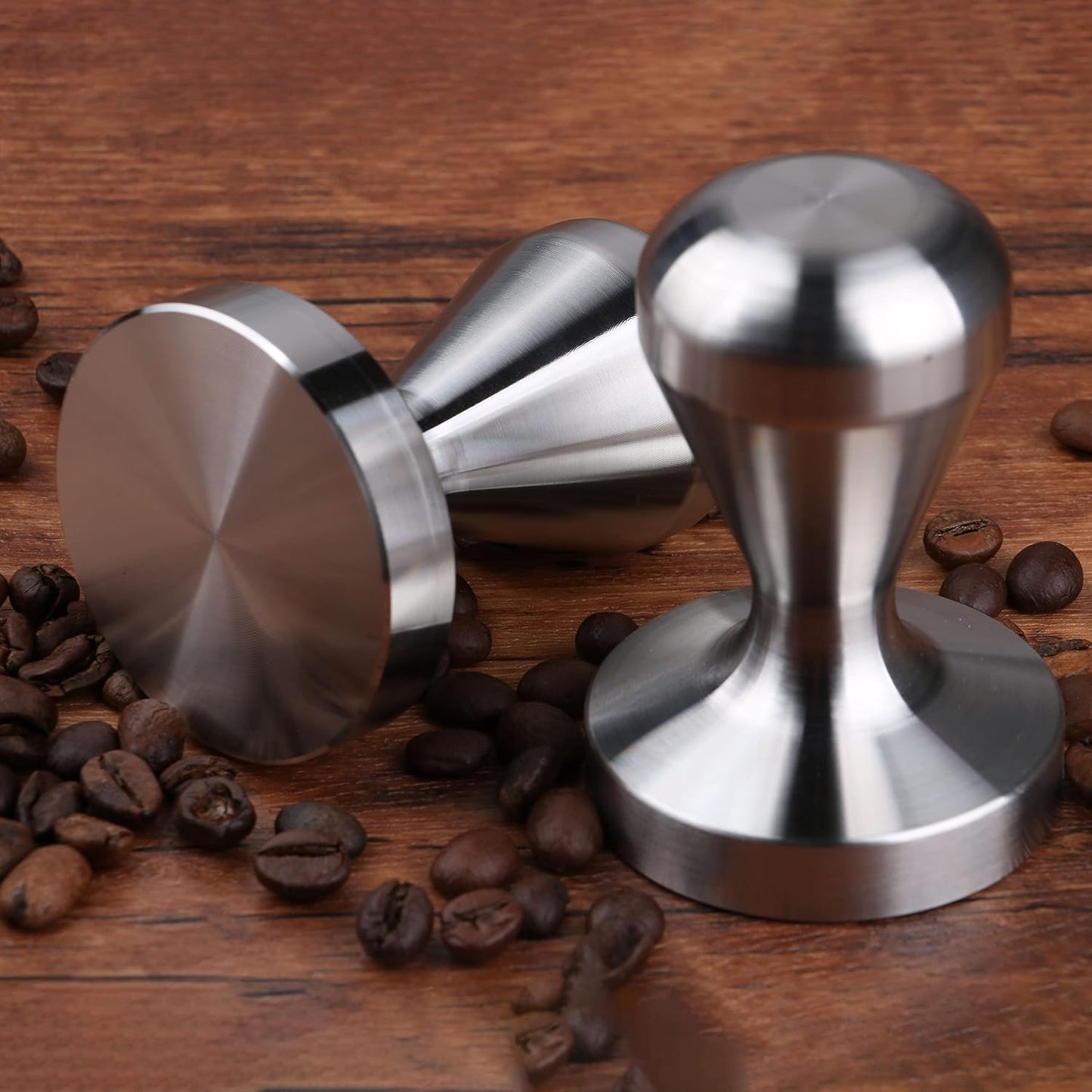 Stainless Steel 58mm Coffee Tamper 100% Stainless Steel Espresso Tamper Tool