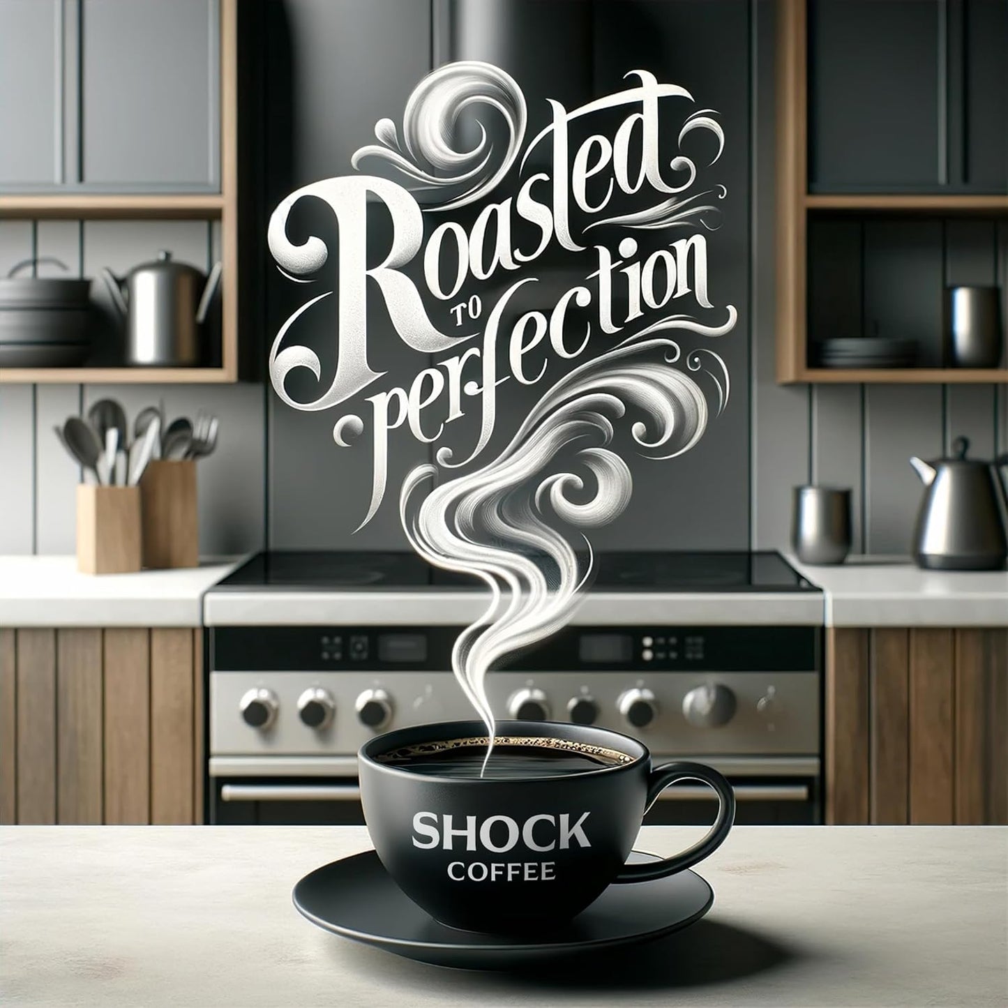 Shock Coffee Ground, The Strongest Caffeinated All-Natural Coffee, Up to 50% more Caffeine. 3 pounds