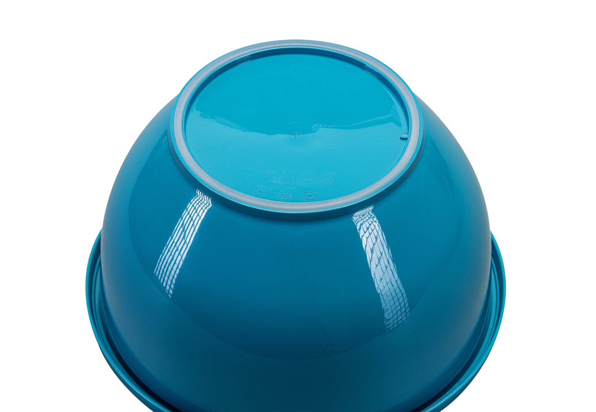 10-Piece Nonslip Nesting Plastic Mixing Bowl Set with Assorted Lids