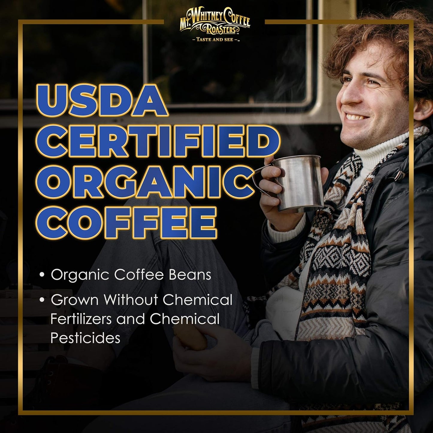 Mt. Whitney Organic Ethiopia Guji Coffee (Ground, 12 Oz)