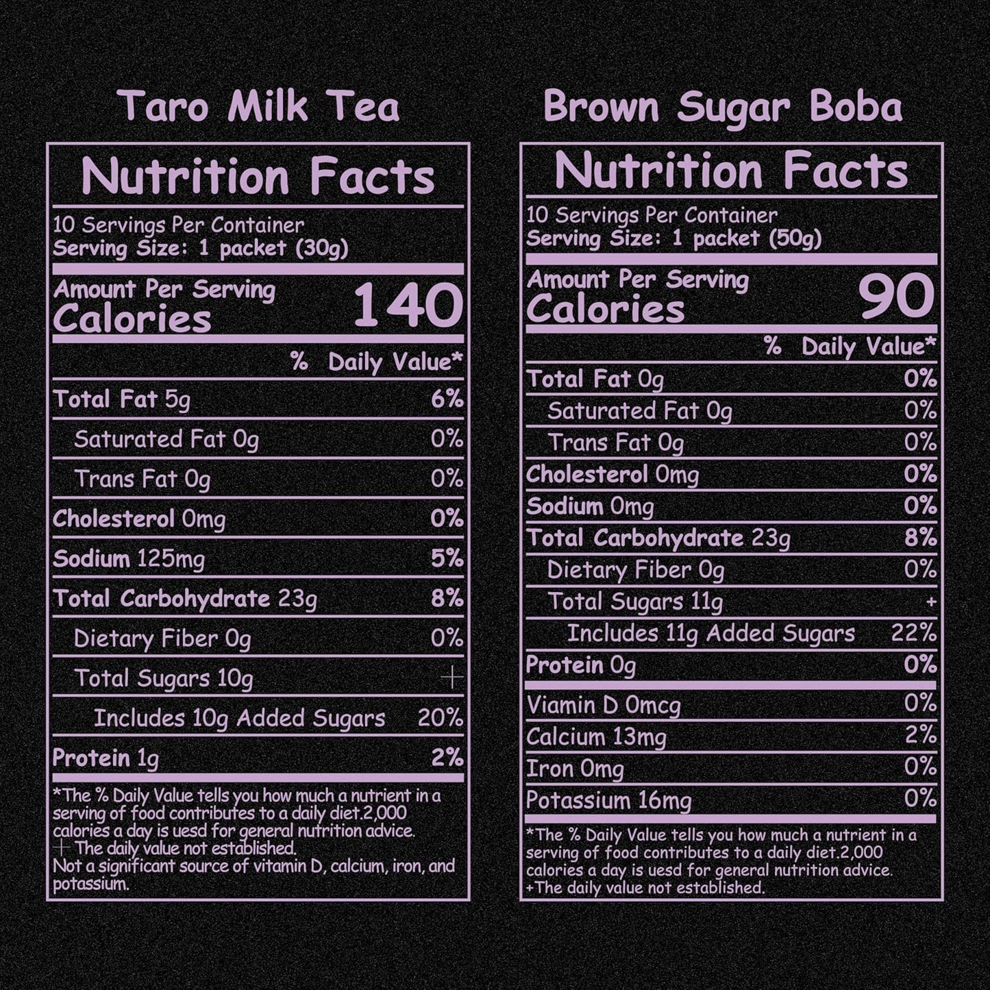Boba Moo X Premium Boba Tea Kit With Taro Milk Tea Flavor - Only 5,000 Kits Yearly, Small Batch Bubble Tea Kit With Boba Tapioca Pearls, Exceptional Taste & Chewiness, Vegan, Lactose-Free, 10 Servings