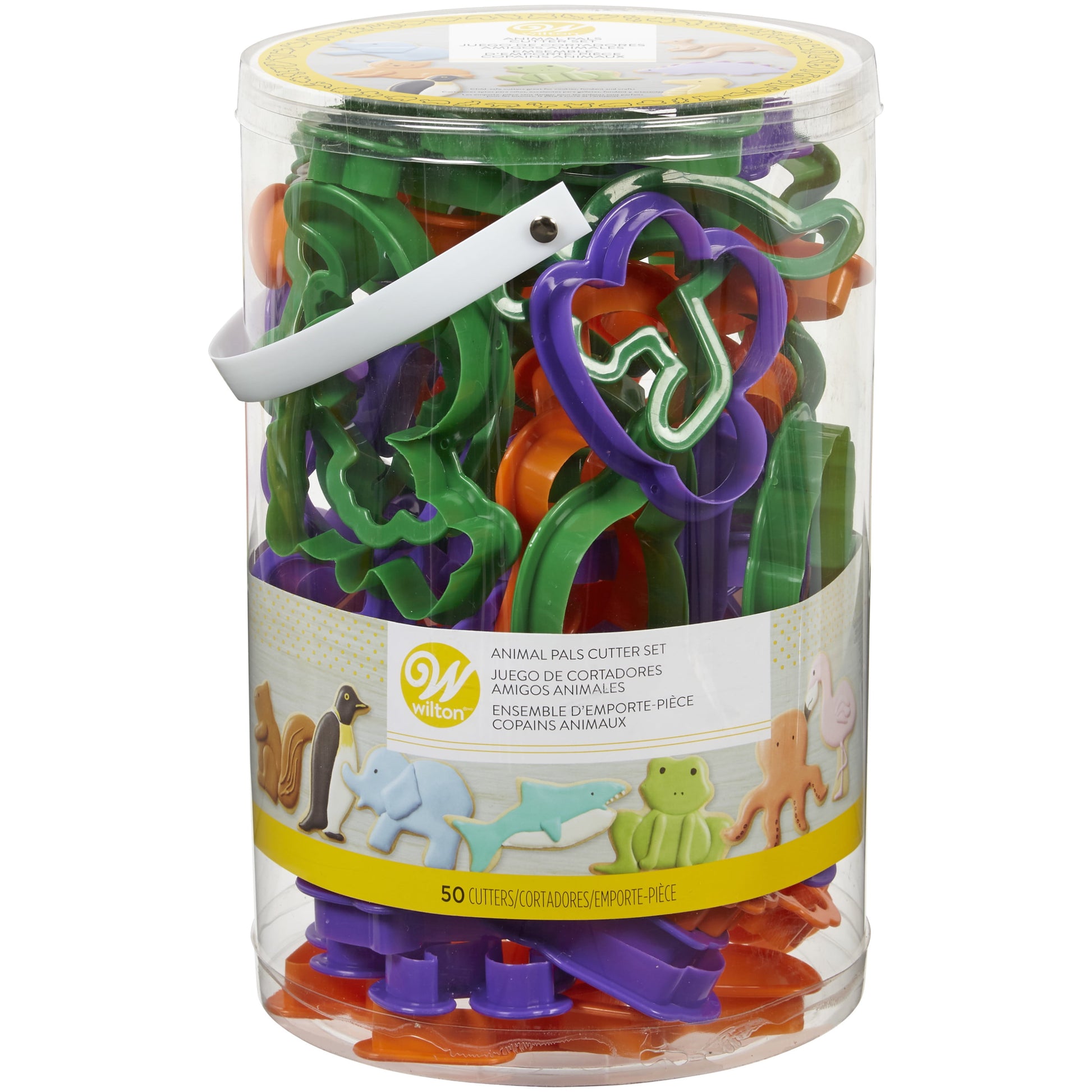 Animal Cookie Cutter Set, 50-Piece