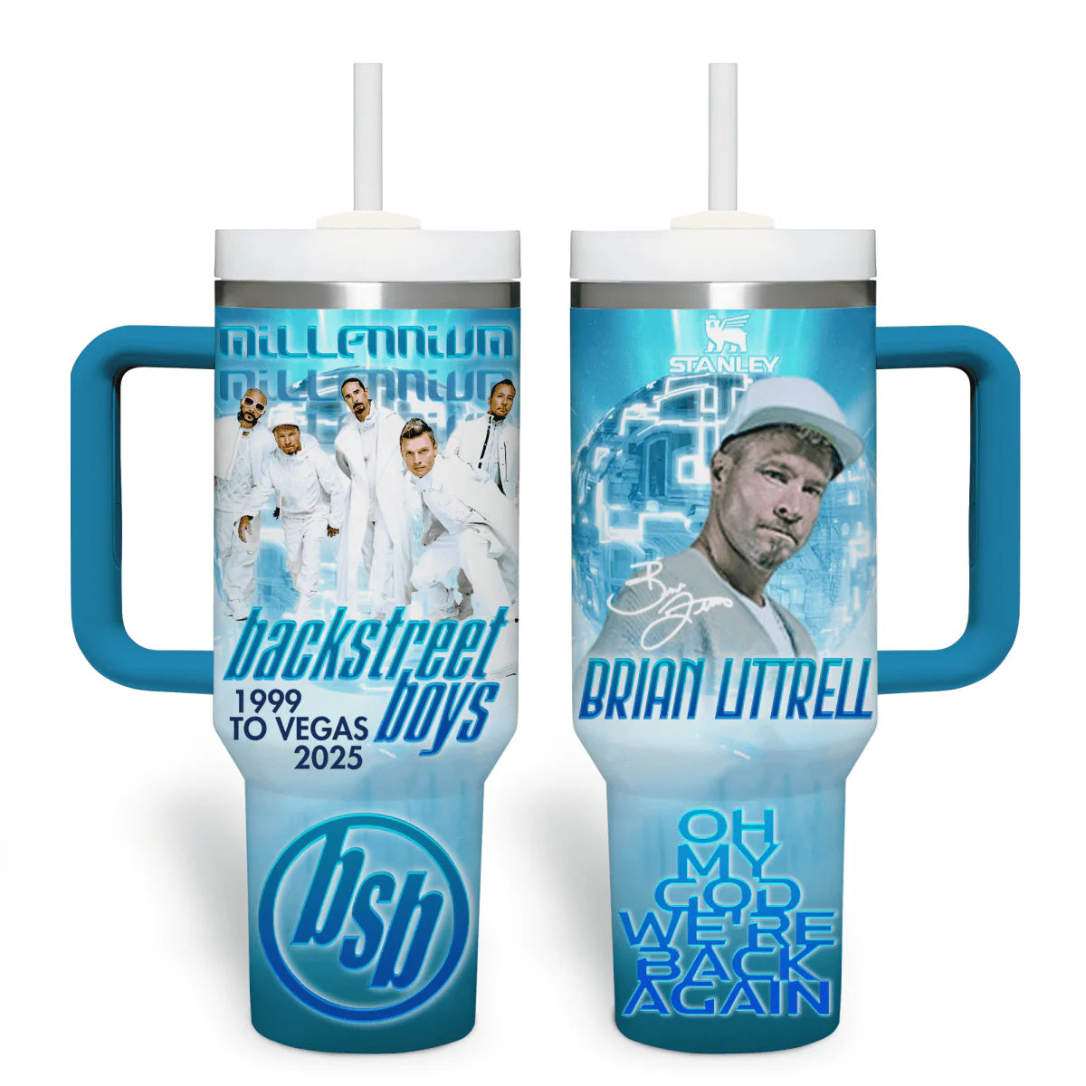 BSBS 40Oz Tumbler with Handle TNSM