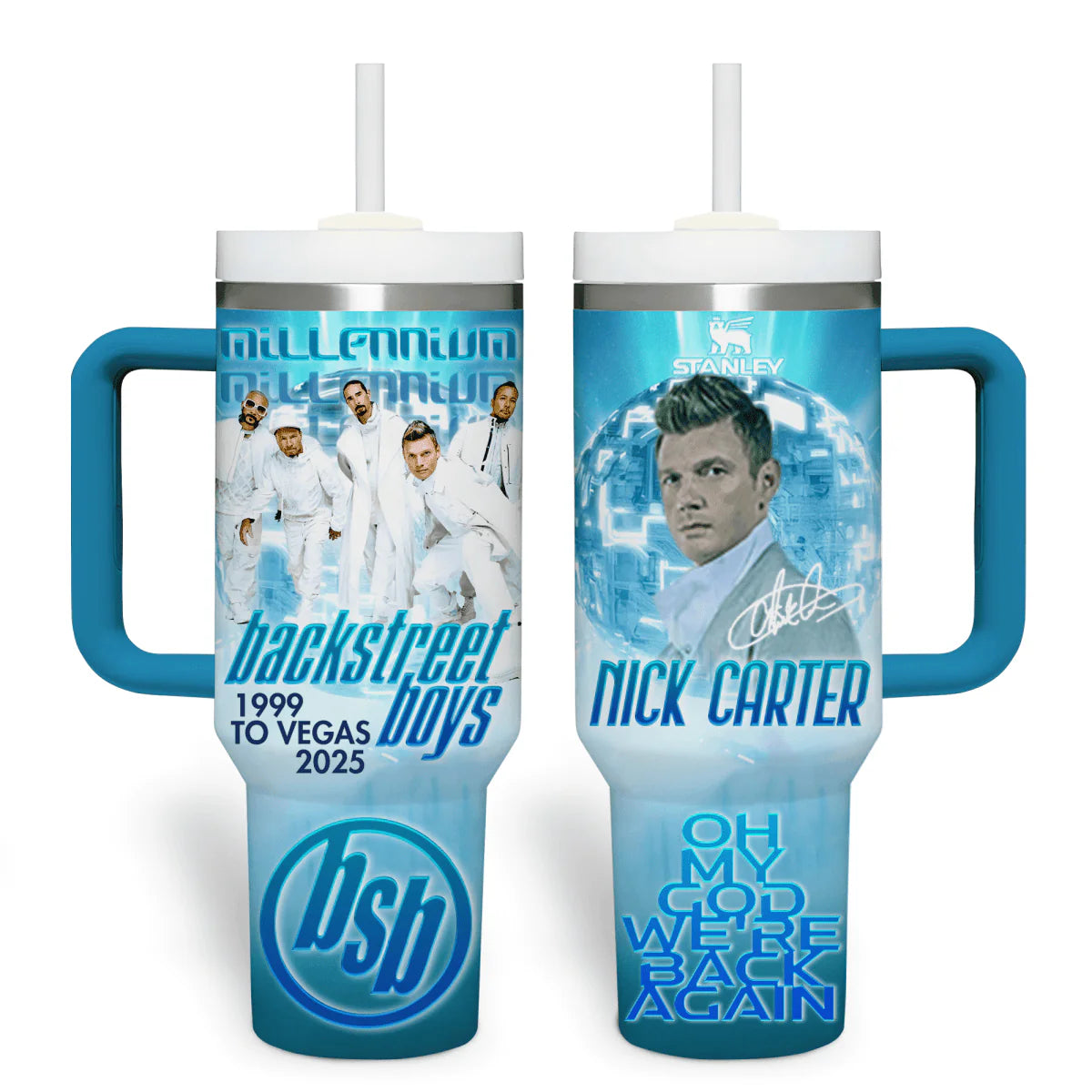 BSBS 40Oz Tumbler with Handle TNSM