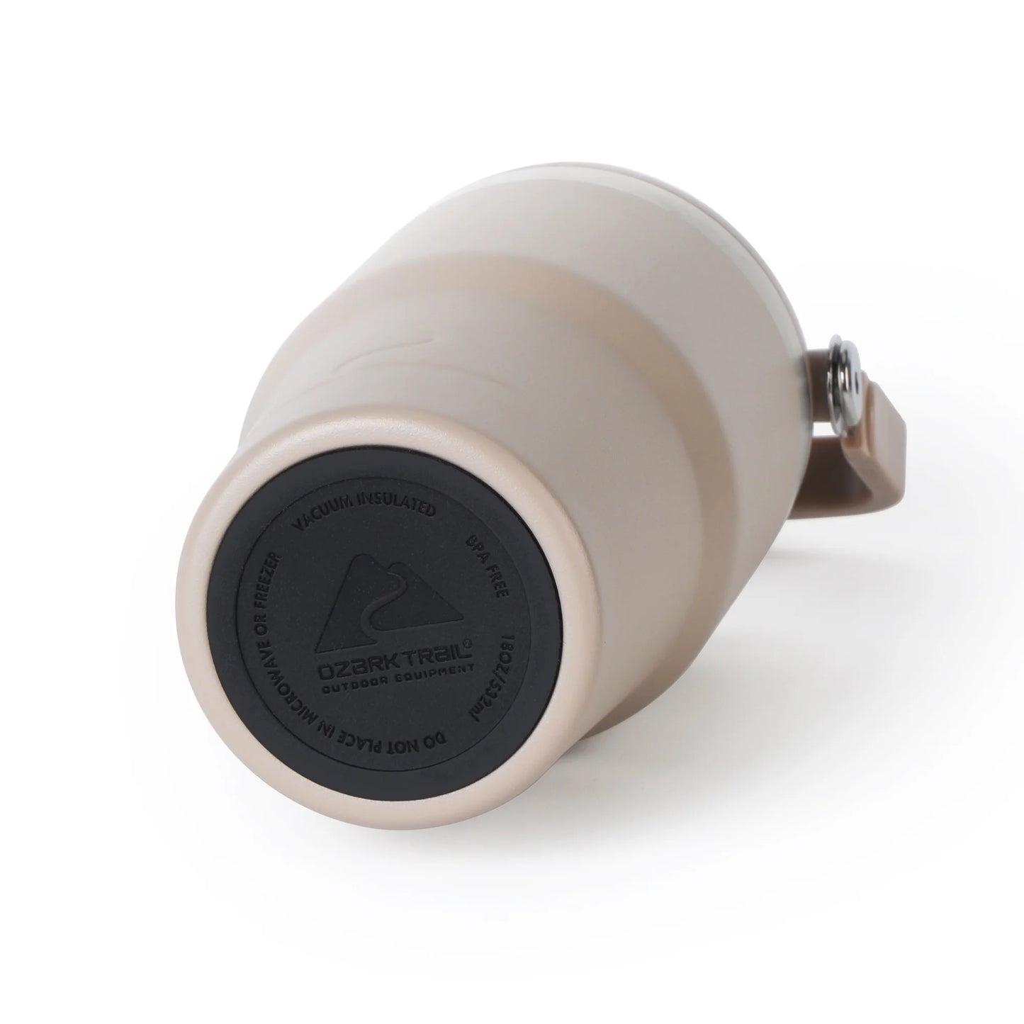 18 Oz Stainless Steel Insulated Swivel Tumbler, Tan