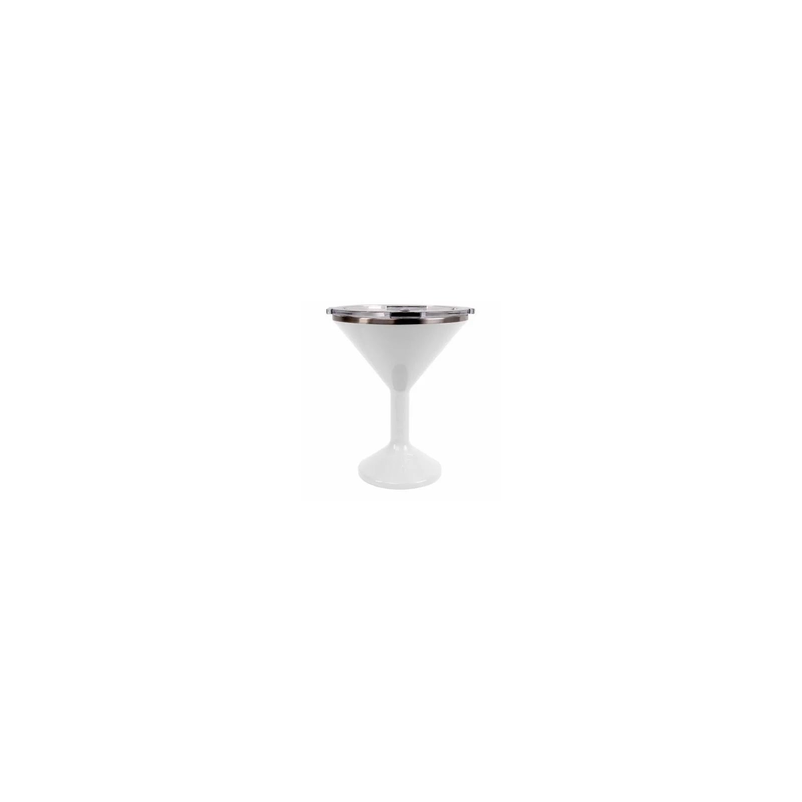 Tini Insulated Tumbler TINIPE - Double-Walled, Pearl - 8 Oz with Lid