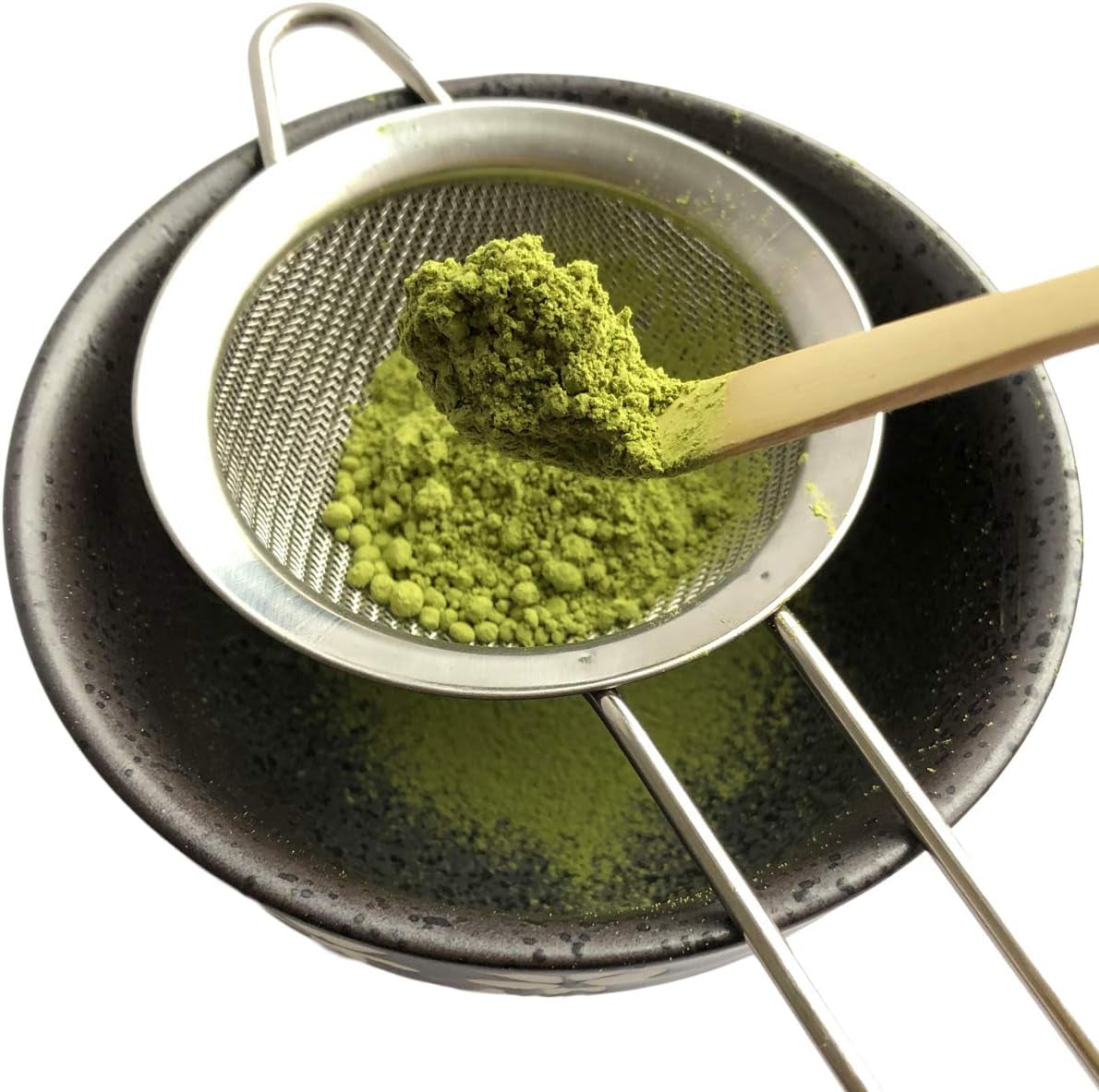 Traditional Japanese Matcha Tea Set, Matcha Whisk, Traditional Scoop, Matcha Bow