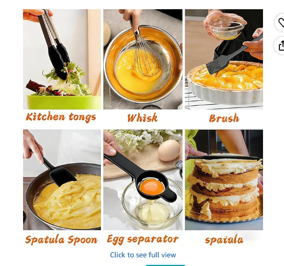 Thickened Heavy-Duty 26pcs Stainless Steel Bowl, Mixing Bowl Set with Lid, Grater Attachment, Non-Slip Bottom and Kitchen Gadget Set
